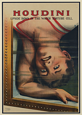 Houdini, The Dangerfield. Printing Co. Ltd, 1913, M2014.128.229 © McCord Museum