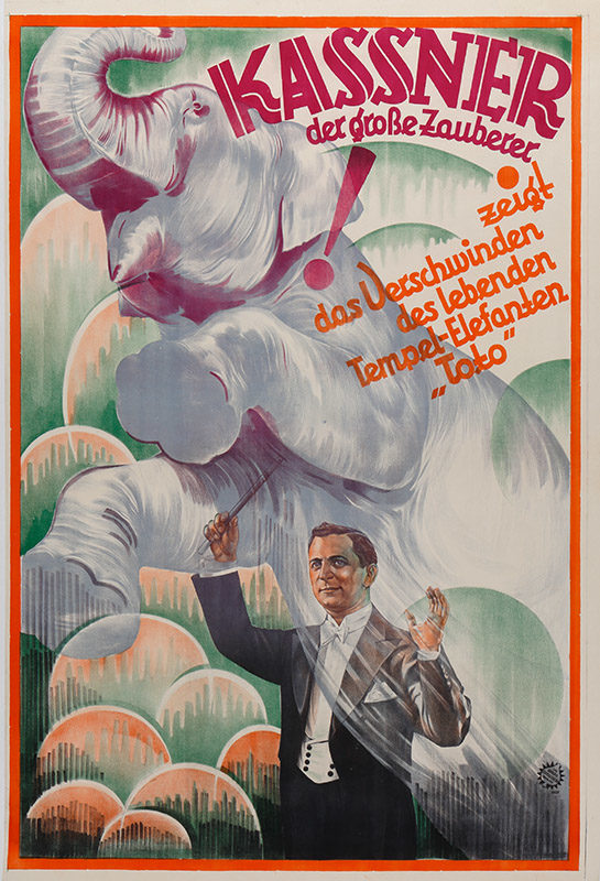 Adolph Friedländer , <i>Kassner, der groβe Zauberer</i>, 1929. Achat, grâce à la générosité de La Fondation Emmanuelle Gattuso, M2014.128.262 © Musée McCord