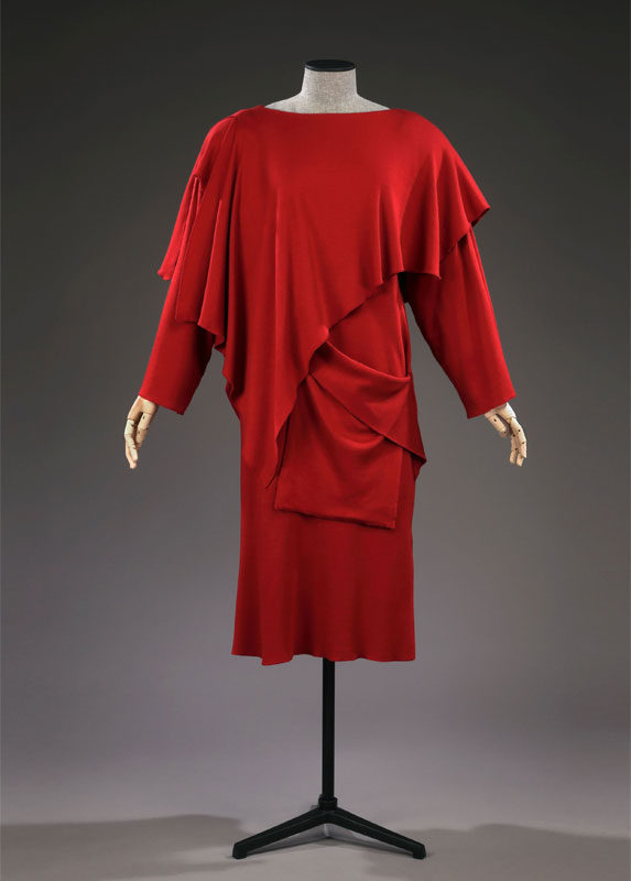 Robe/Dress, 1984-1985. Marque/Label: Jean Claude Poitras. Fabricant/Manufacturer: Franck Importations Ltée. Don de/Gift of Shawn Rosengarten. M2008.134.1 © Musée McCord Museum
