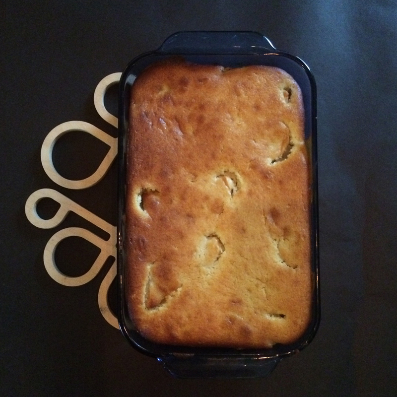Apple Pudding, prepared by Stéphanie, Digital Outreach, Collections