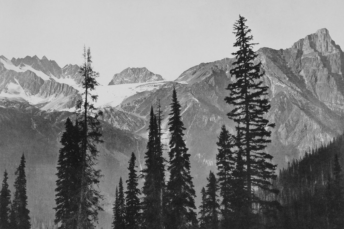 Alexander Henderson, <i>Mont Hermit, près de Glacier House, chaîne Selkirk, C.-B.</i>, 1892. MP-1979.36.5, Musée McCord